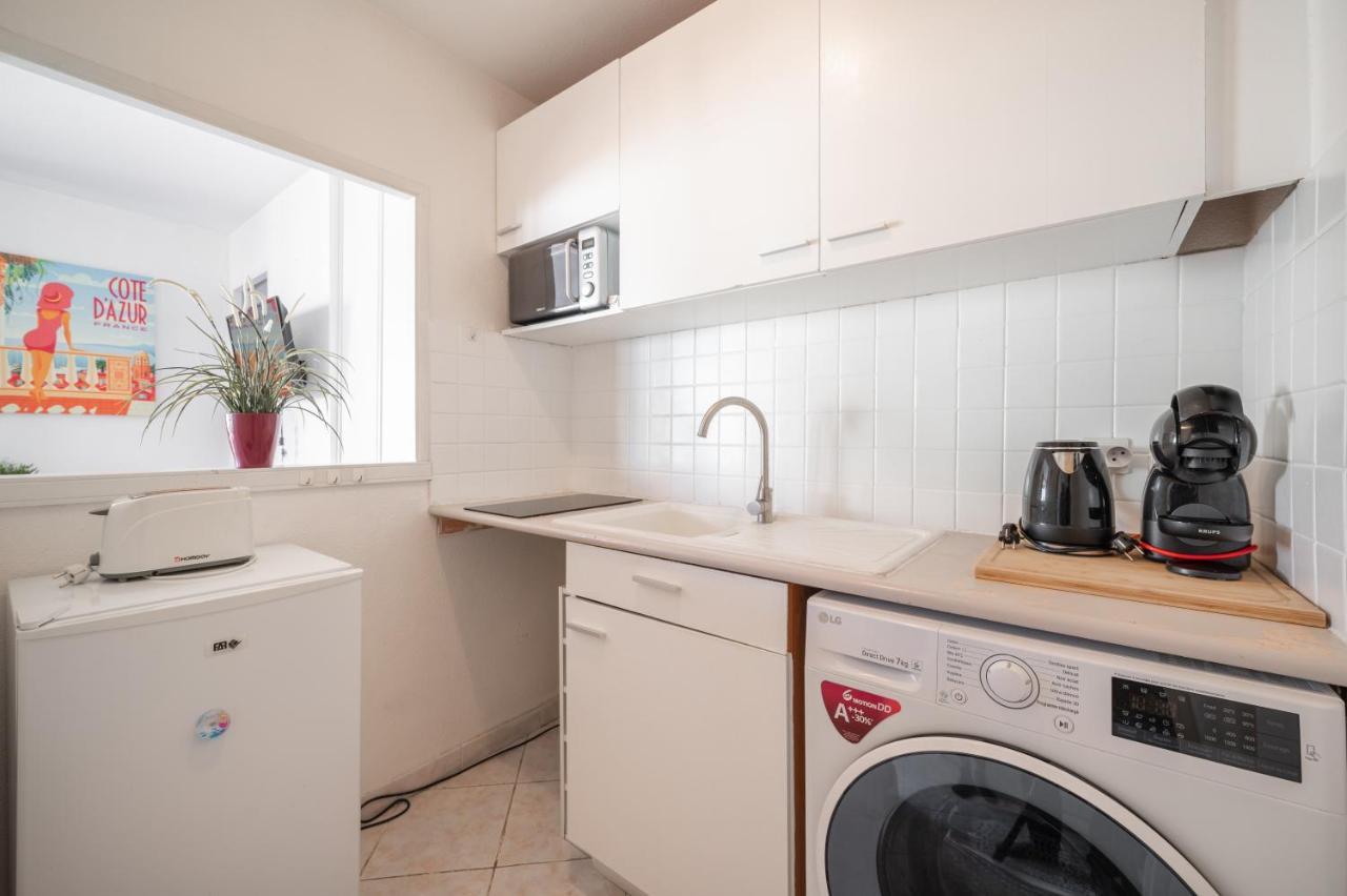 Appartement 4 Pers A 50M De La Plage, Avec Piscine Roquebrune-Cap-Martin Eksteriør billede